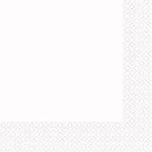 20 White Paper Party Luncheon Napkins