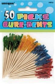 50 Frilled Picks