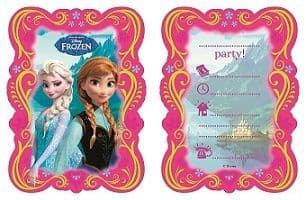 6 Disney Frozen Party Invitations