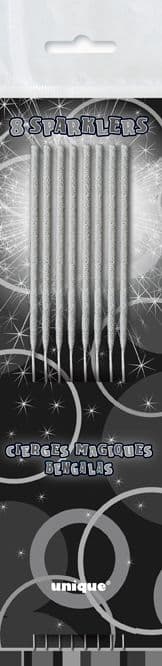 7" Cake Sparklers 8 Pk