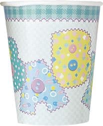 8 Baby Shower Pastel Theme Paper Party Cups