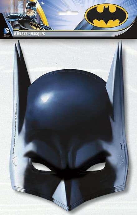 8 Batman Card Face Masks