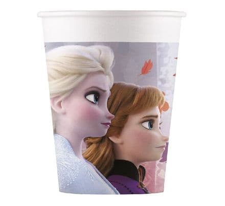 8 Disney Frozen II Paper Party Cups