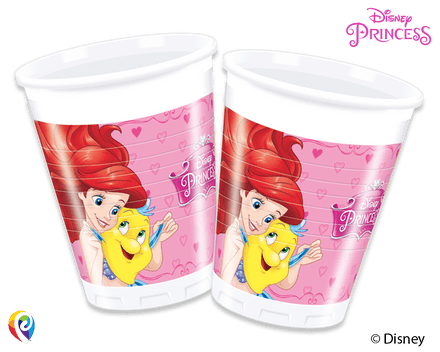 8 Disney Princess Plastic Party Cups