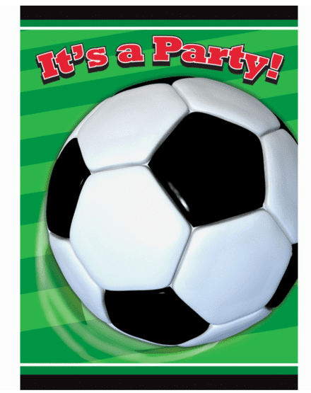 8 Football Party Invites