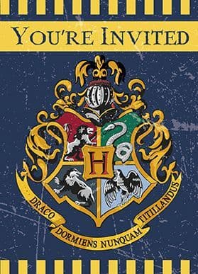 8 Harry Potter Party Invitations