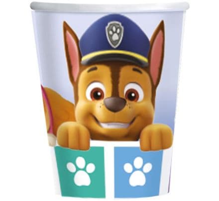 8 Paw Patrol Paper Party Cups