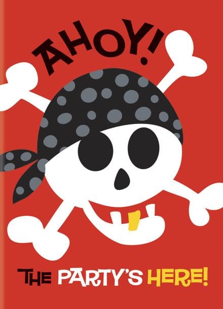8 Pirate Fun Party Invites