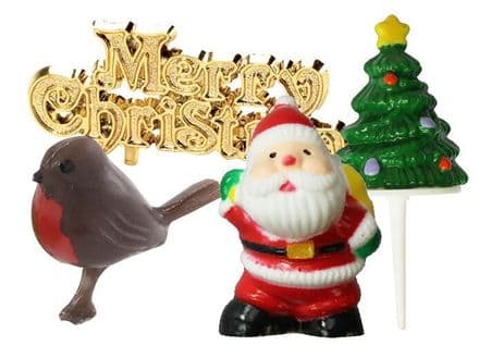 A Merry Little Christmas Kit Cake Topper
