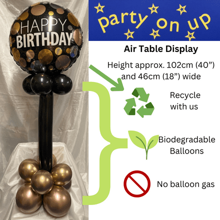 Air Filled Table Centrepiece