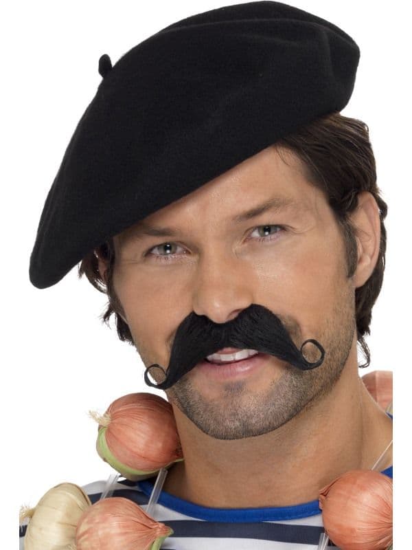Around The World Frenchman Beret In Black