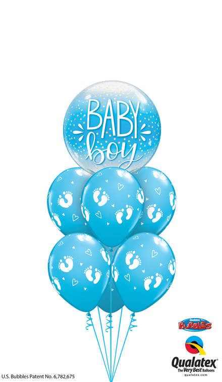 Baby Bubble And Feet Double Luxury Layer