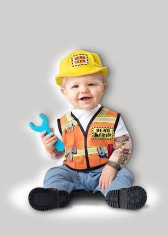 Baby Demo Crew Builder Costume