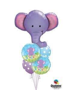 Baby Elephant Foil & Latex Bouquet