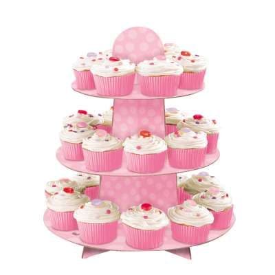 Baby Pink Cupcake Stand