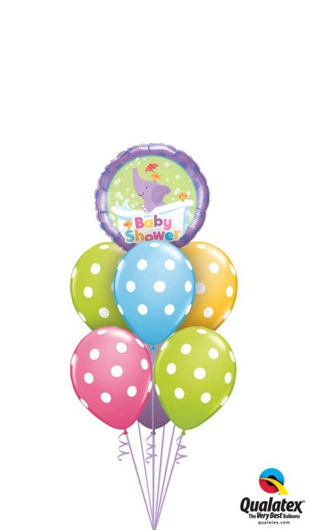 Baby Shower Elephant Double Layer Bouquet