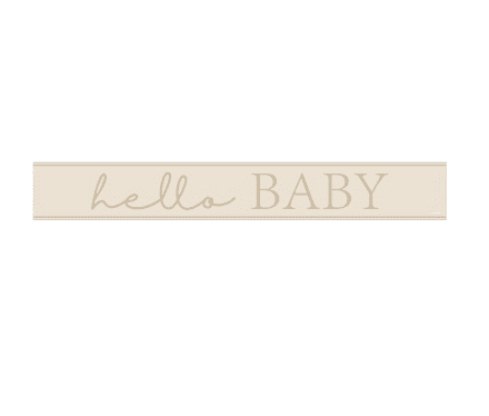 Baby Shower Hello Baby Banner