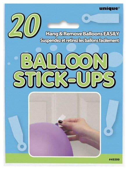 Balloon Stick-Ups 20Pk