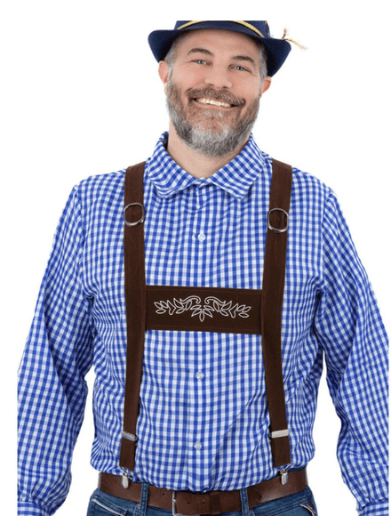 Bavarian Lederhosen Braces