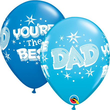 Best Dad Latex Balloons