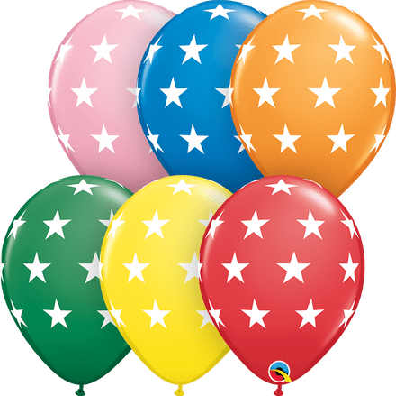 Big Stars Standard Assortment Balloons