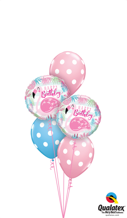 Birthday Flamingo Classic Bouquet