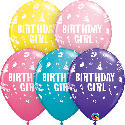 Birthday Girl Balloons