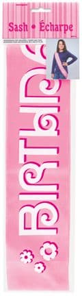 Birthday Girl Sash