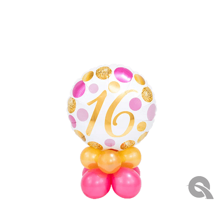 Birthday Pink Dots Table Decoration