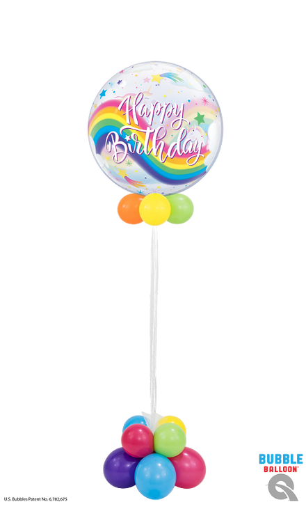 Birthday Unicorn Premium Bubble