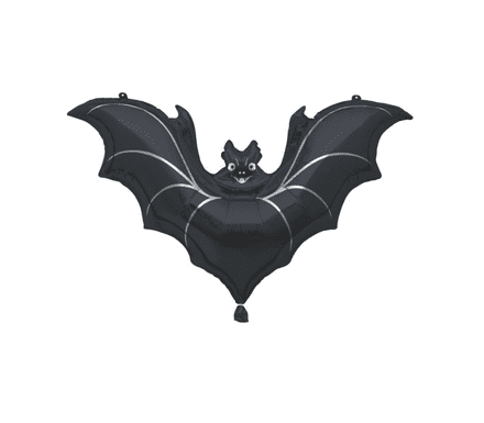 Black Bat Super Shape Foil Balloon