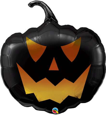 Black Jack Pumpkin Super Shape Foil Balloon