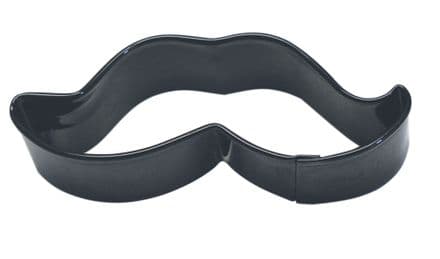 Black Moustache Cookie Cutter