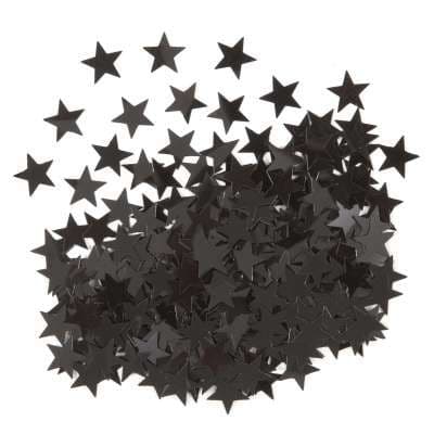 Black Stars Confetti