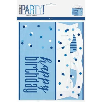 Blue Glitz Party Boxes