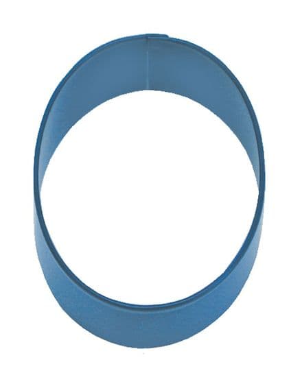 Blue Number Zero Cookie Cutter