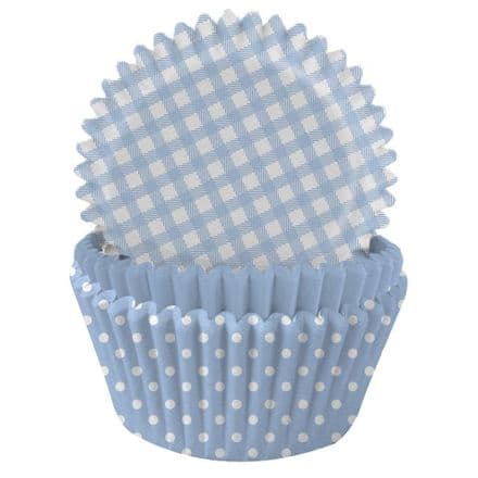 Blue Pattern Baking Cases