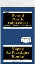 Blue Round Tablecover 84