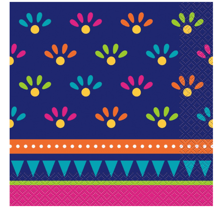 Boho Fiesta Party Paper Party Napkins