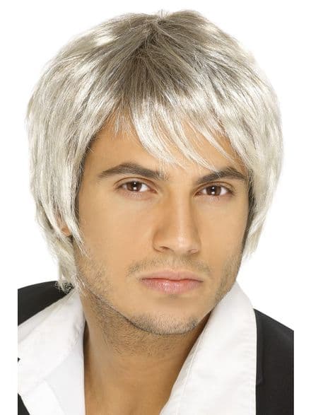 Boy Band Brown & Blonde Wig