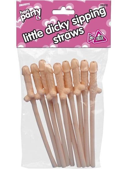 Bride To Be Dicky straws