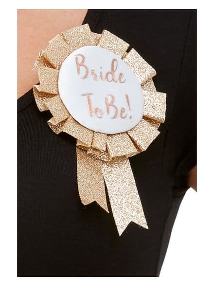 Bride To Be! Rosette Badge