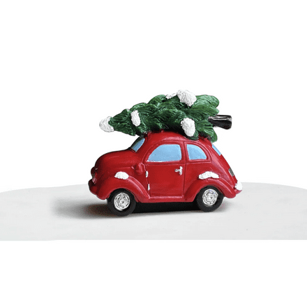 Bringing Home The Tree Christmas Cake Topper