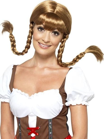 Brown Bavarian Babe Wig