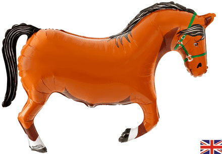Brown Horse Super Shape Foil Balloon