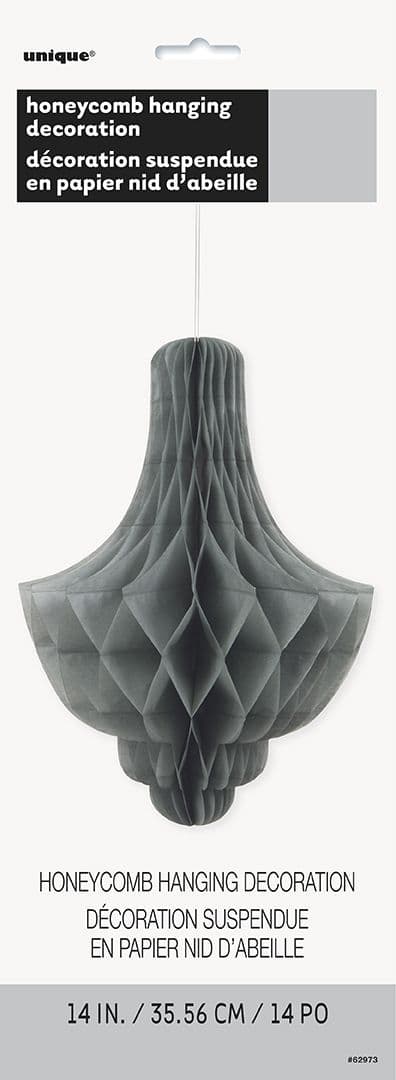 Chandalier Decoration In Silver