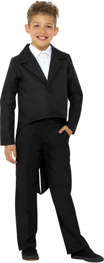 Childs Black Tailcoat
