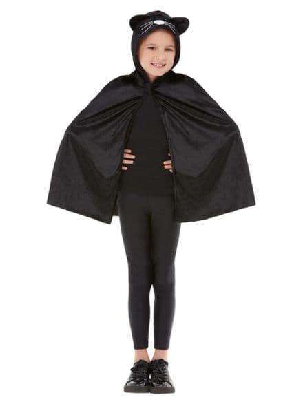 Childs Cat Hooded Cape