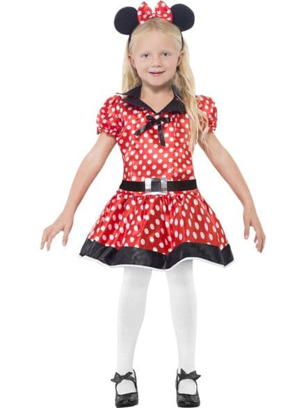 Childs Cute Mouse Girls Costume