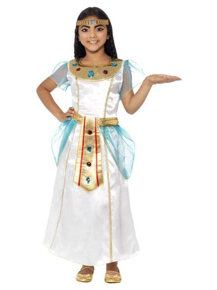 Childs Deluxe Cleopatra Girl Costume